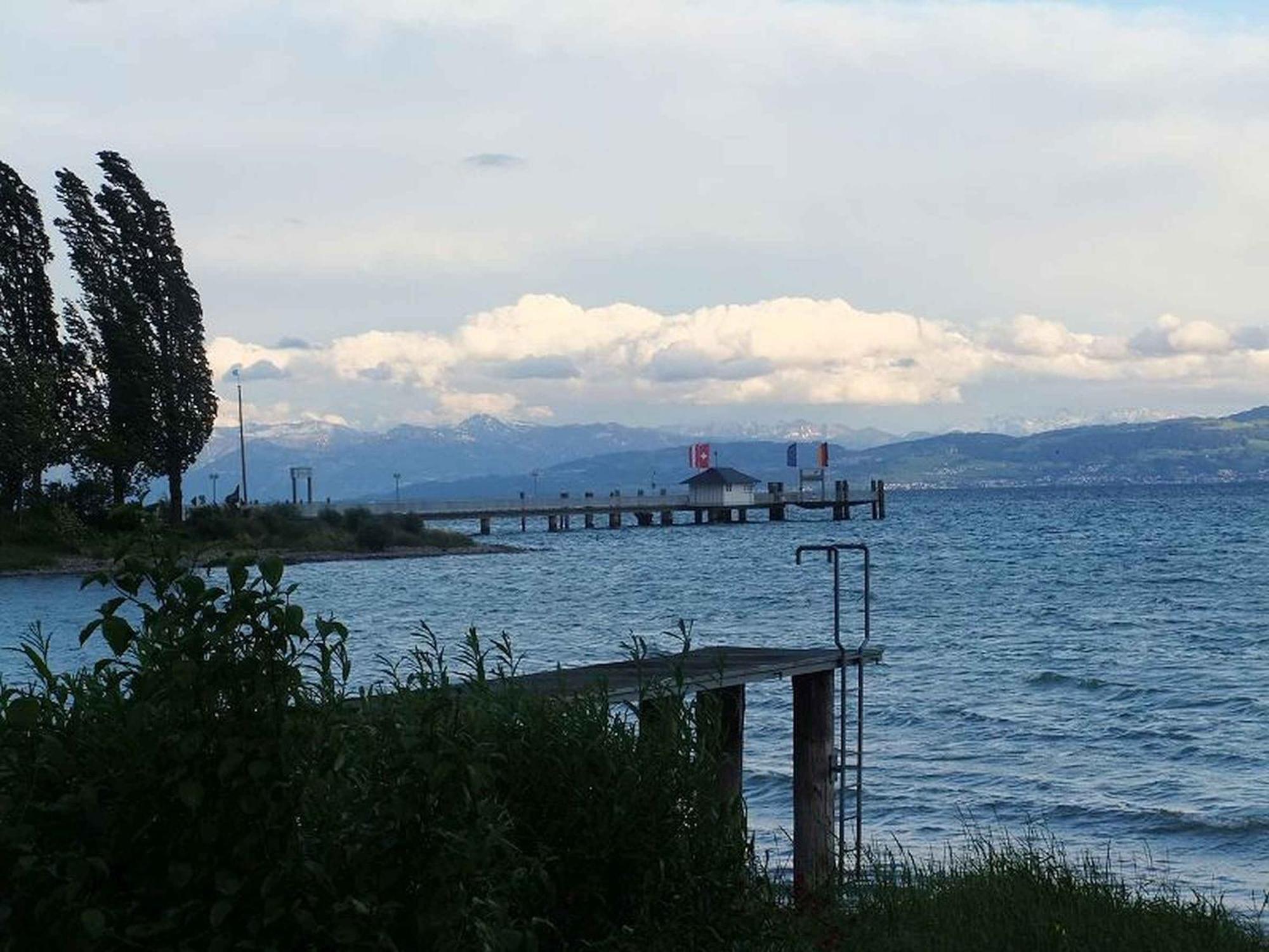 Haus Alpenblick Lejlighed Immenstaad am Bodensee Eksteriør billede