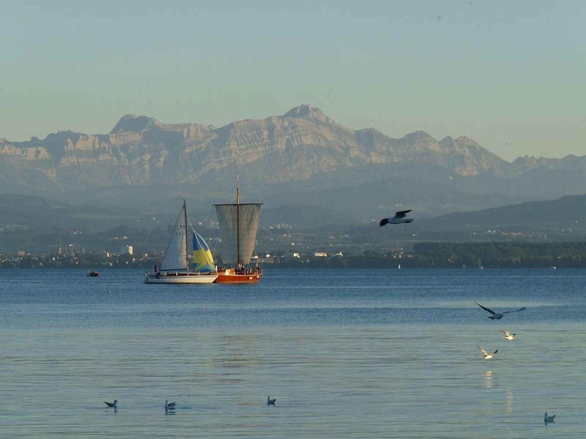 Haus Alpenblick Lejlighed Immenstaad am Bodensee Eksteriør billede